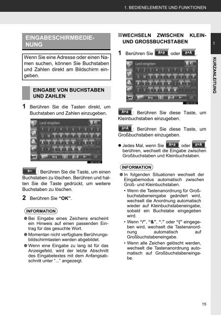 Toyota Toyota Touch &amp;amp; Go - PZ490-00331-*0 - Toyota Touch &amp; Go - Toyota Touch &amp; Go Plus - German - mode d'emploi