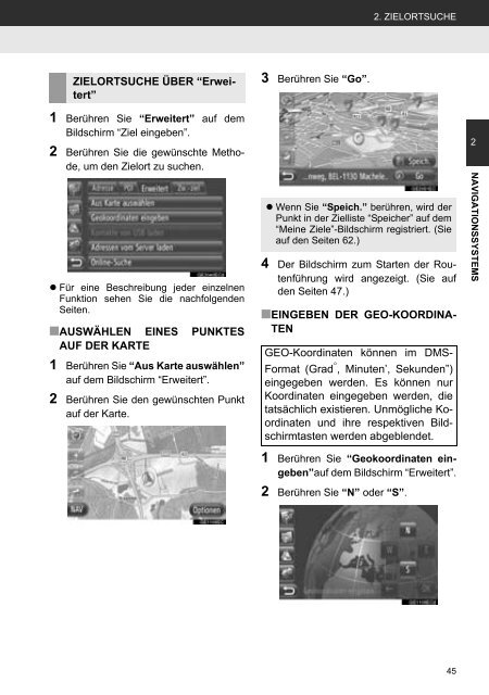 Toyota Toyota Touch &amp;amp; Go - PZ490-00331-*0 - Toyota Touch &amp; Go - Toyota Touch &amp; Go Plus - German - mode d'emploi