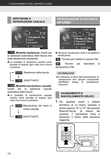 Toyota Toyota Touch &amp;amp; Go - PZ490-00331-*0 - Toyota Touch &amp; Go - Toyota Touch &amp; Go Plus - Italian - mode d'emploi