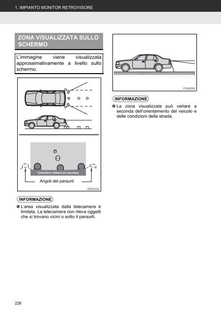 Toyota Toyota Touch &amp;amp; Go - PZ490-00331-*0 - Toyota Touch &amp; Go - Toyota Touch &amp; Go Plus - Italian - mode d'emploi