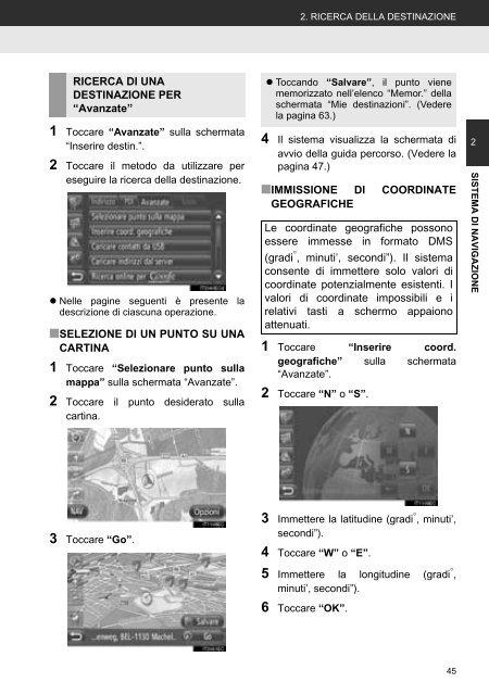 Toyota Toyota Touch &amp;amp; Go - PZ490-00331-*0 - Toyota Touch &amp; Go - Toyota Touch &amp; Go Plus - Italian - mode d'emploi