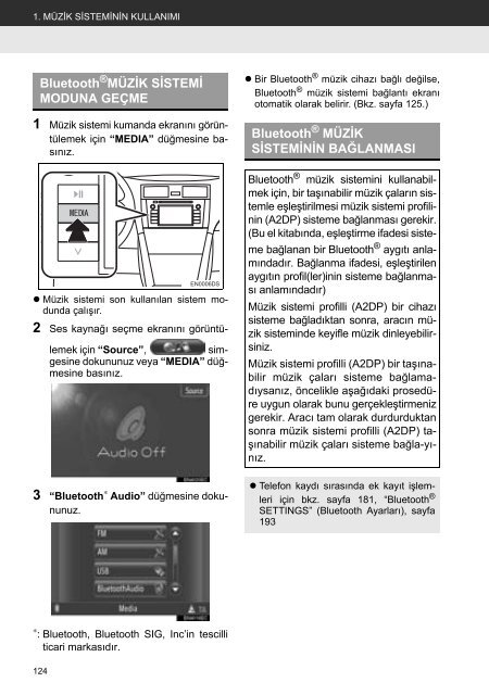 Toyota Toyota Touch &amp;amp; Go - PZ490-00331-*0 - Toyota Touch &amp; Go - Toyota Touch &amp; Go Plus - Turkish - mode d'emploi