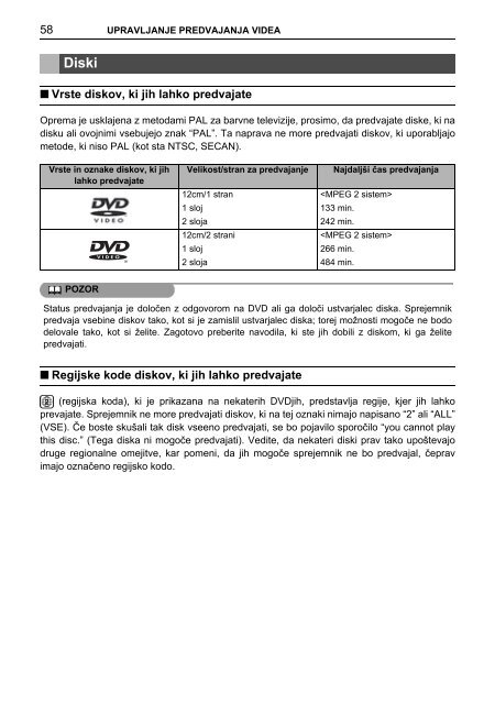 Toyota TNS410 - PZ420-E0333-SL - TNS410 - mode d'emploi