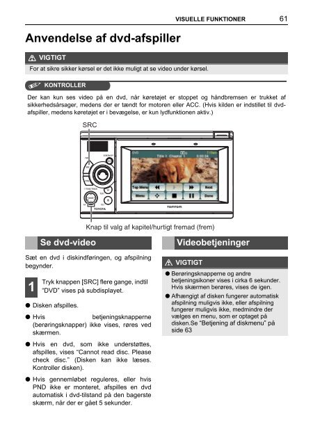 Toyota TNS410 - PZ420-E0333-DA - TNS410 - mode d'emploi