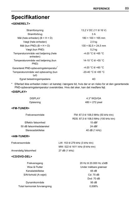 Toyota TNS410 - PZ420-E0333-DA - TNS410 - mode d'emploi