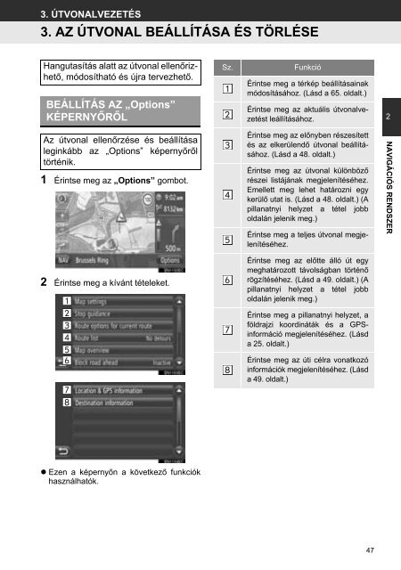 Toyota Toyota Touch &amp;amp; Go - PZ490-00331-*0 - Toyota Touch &amp; Go - Touch &amp; Go Plus - Hungarian - mode d'emploi