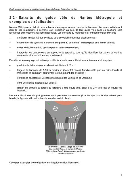 Étude comparative sur le positionnement des cyclistes sur 2 giratoires nantais