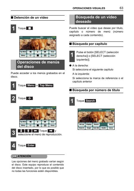 Toyota TNS410 - PZ420-E0333-ES - TNS410 - mode d'emploi