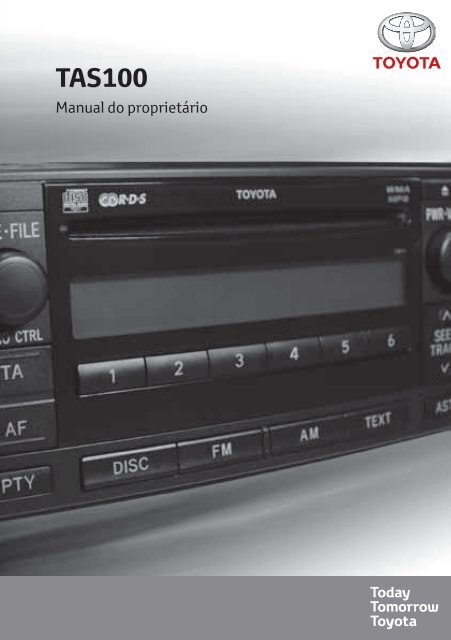 Toyota TAS100 - PZ49X-00210-PT - TAS100 (Portuguese) - mode d'emploi