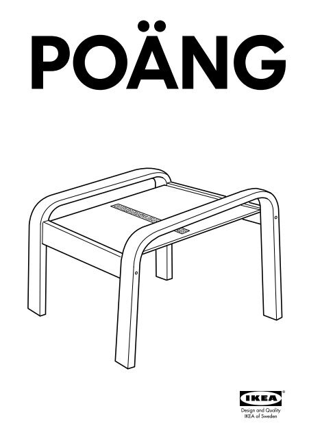 Ikea Poang Poggiapiedi S19829127 Istruzioni Montaggio Pdf
