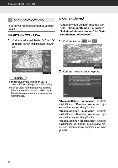 Toyota Toyota Touch &amp;amp; Go - PZ490-00331-*0 - Toyota Touch &amp; Go - Toyota Touch &amp; Go Plus - Finnish - mode d'emploi