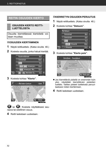 Toyota Toyota Touch &amp;amp; Go - PZ490-00331-*0 - Toyota Touch &amp; Go - Toyota Touch &amp; Go Plus - Finnish - mode d'emploi