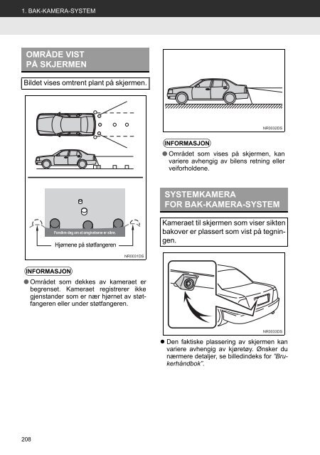 Toyota Toyota Touch &amp;amp; Go - PZ490-00331-*0 - Toyota Touch &amp; Go - Toyota Touch &amp; Go Plus - Norwegian - mode d'emploi