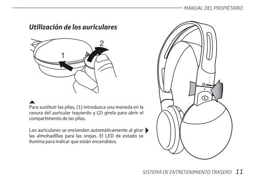 Toyota Rear Entertainment System - PZ462-00207-00 - Rear Entertainment System - Spanish - mode d'emploi