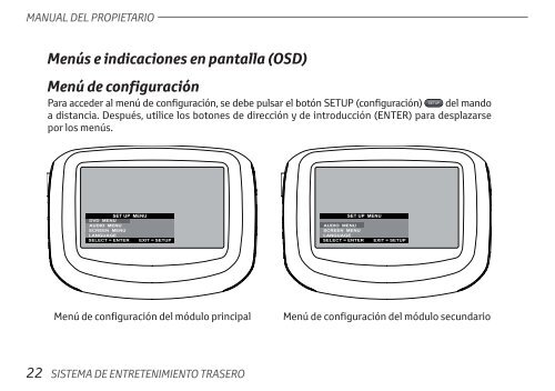 Toyota Rear Entertainment System - PZ462-00207-00 - Rear Entertainment System - Spanish - mode d'emploi