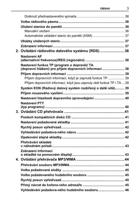 Toyota TNS410 - PZ420-E0333-CS - TNS410 - mode d'emploi