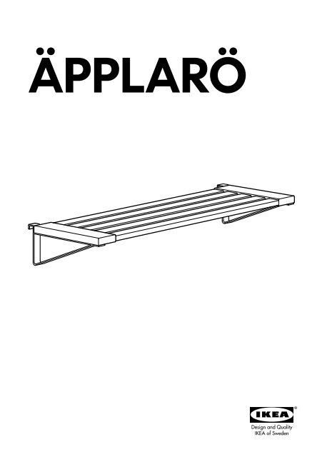 Ikea &amp;Auml;PPLAR&amp;Ouml; Pannello/tavolo Ribalta/2sedie - S89088320 - Istruzioni di montaggio