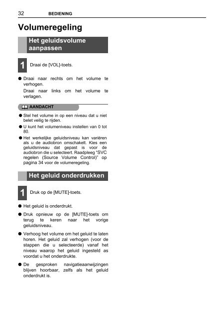 Toyota TNS410 - PZ420-E0333-NL - TNS410 - mode d'emploi