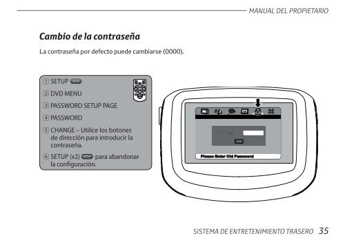 Toyota Rear Entertainment System - PZ462-00207-00 - Rear Entertainment System - Spanish - mode d'emploi