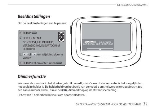 Toyota Rear Entertainment System - PZ462-00207-00 - Rear Entertainment System - Dutch - mode d'emploi