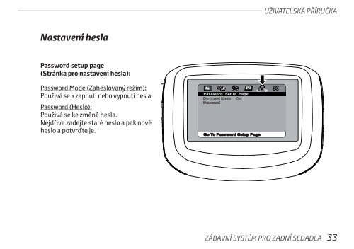 Toyota Rear Entertainment System - PZ462-00207-00 - Rear Entertainment System - Czech - mode d'emploi