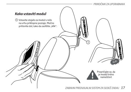 Toyota Rear Entertainment System - PZ462-00207-00 - Rear Entertainment System - Slovenian - mode d'emploi