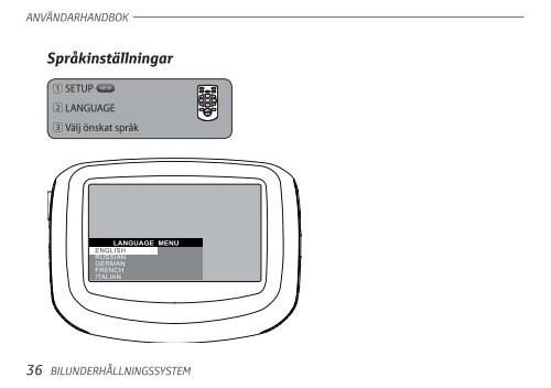 Toyota Rear Entertainment System - PZ462-00207-00 - Rear Entertainment System - Swedish - mode d'emploi