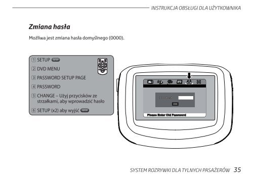 Toyota Rear Entertainment System - PZ462-00207-00 - Rear Entertainment System - Polish - mode d'emploi