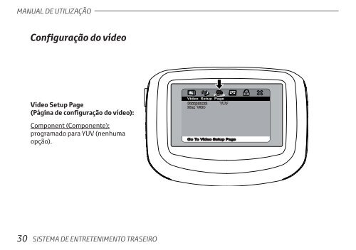 Toyota Rear Entertainment System - PZ462-00207-00 - Rear Entertainment System - Portuguese - mode d'emploi