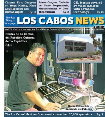 Los Cabos News Edition # 493