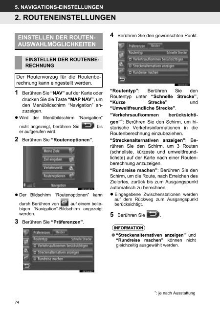 Toyota Toyota Touch &amp;amp; Go - PZ490-00331-*0 - Toyota Touch &amp; Go - Toyota Touch &amp; Go Plus - German - mode d'emploi