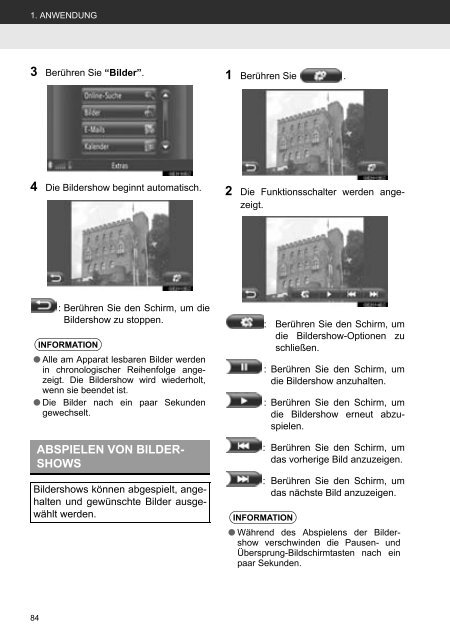 Toyota Toyota Touch &amp;amp; Go - PZ490-00331-*0 - Toyota Touch &amp; Go - Toyota Touch &amp; Go Plus - German - mode d'emploi