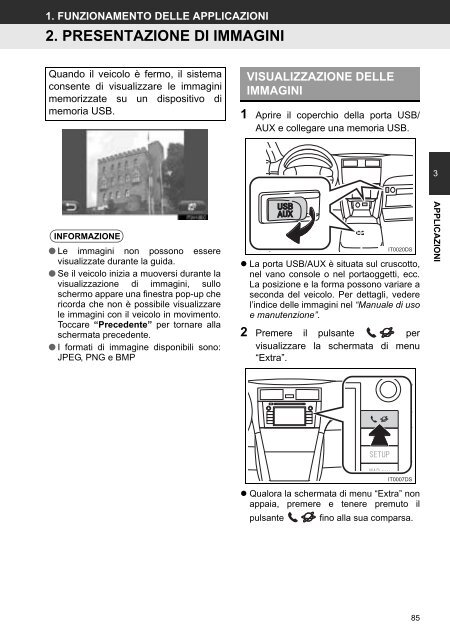 Toyota Toyota Touch &amp;amp; Go - PZ490-00331-*0 - Toyota Touch &amp; Go - Toyota Touch &amp; Go Plus - Italian - mode d'emploi