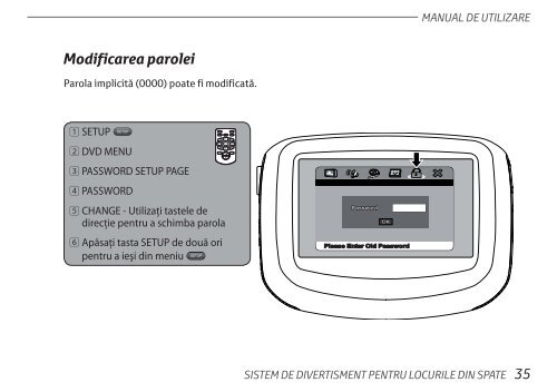 Toyota Rear Entertainment System - PZ462-00207-00 - Rear Entertainment System - Romanian - mode d'emploi