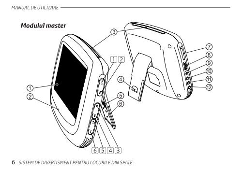 Toyota Rear Entertainment System - PZ462-00207-00 - Rear Entertainment System - Romanian - mode d'emploi