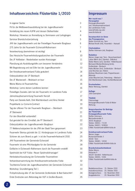 Titelthema:Vollversammlung der KJF Fulda/Neuwahlen des KJFA