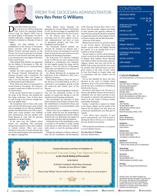 Catholic Outlook June 2016