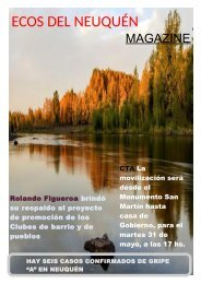 ECOS DEL NEUQUEN  -- MAGAZINE --