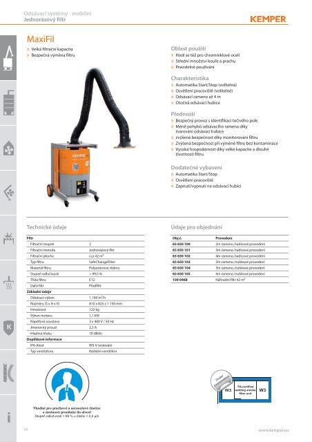 KEMPER produktový katalog 2016