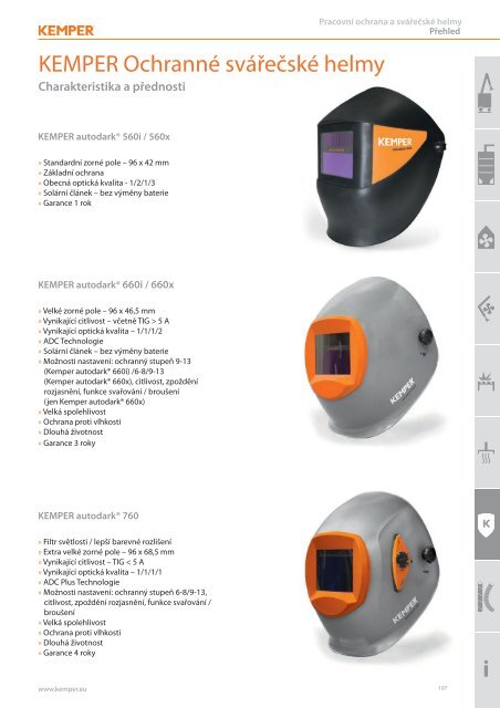 KEMPER produktový katalog 2016