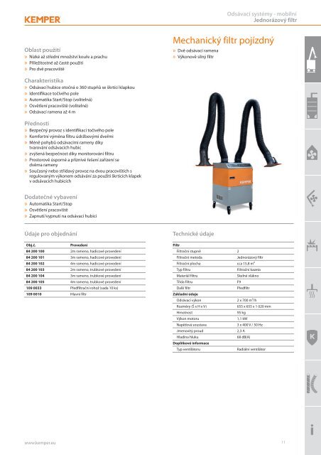 KEMPER produktový katalog 2016