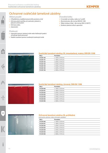 KEMPER produktový katalog 2016