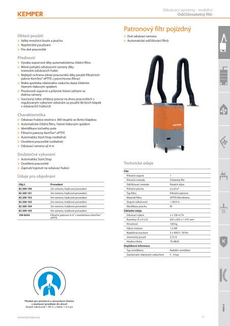 KEMPER produktový katalog 2016