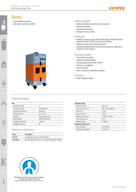 KEMPER produktový katalog 2016