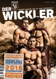 Der Wickler 1. Ausgabe 2016