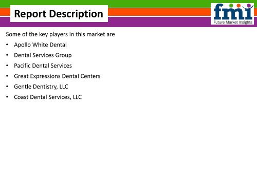 Dental Services Market