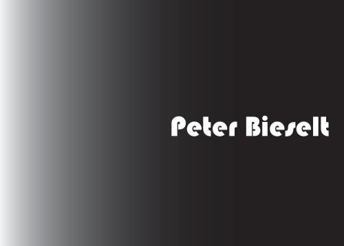 Kunstkatalog Peter Bieselt