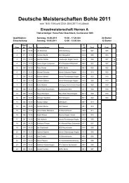 Deutsche Meisterschaften Bohle 2011