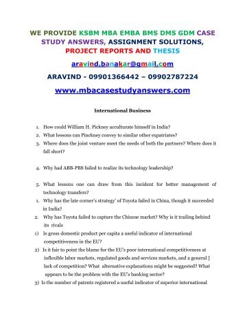 strategic management case study toyota