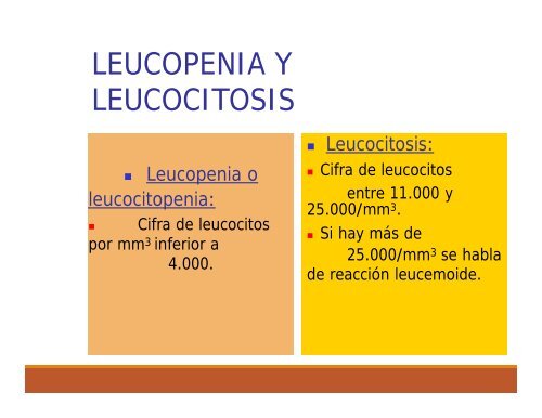 ALTERACIONES GENETICAS DE LEUCOCITOS woek